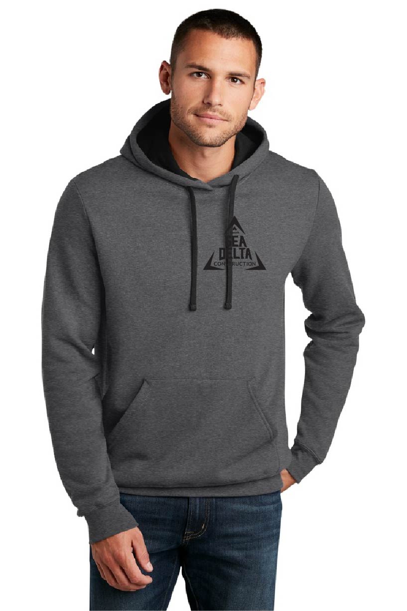 Sea Delta Construction - Concert Hoodie (Charcoal)
