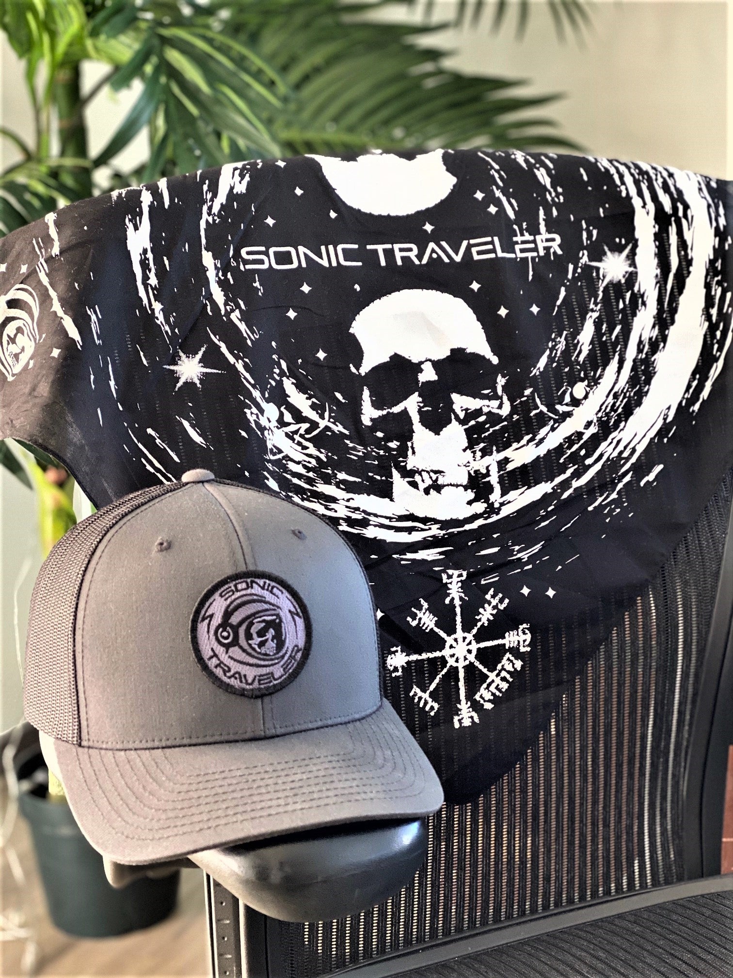 Sonic Traveler Skull Runes Bandana #1