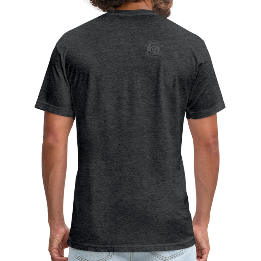 Logo Layering T-Shirt (Gray Logo) - heather black