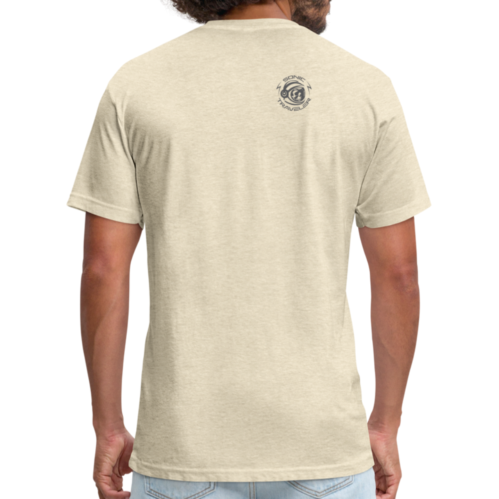 Logo Layering T-Shirt (Gray Logo) - heather cream