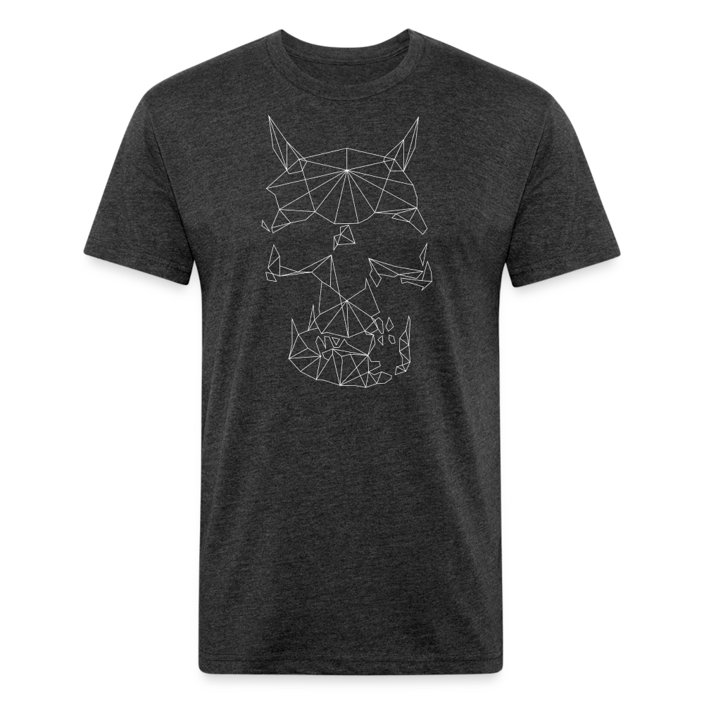 Digital Beasts - HRNSKUL Elite Tee CODE MP - heather black