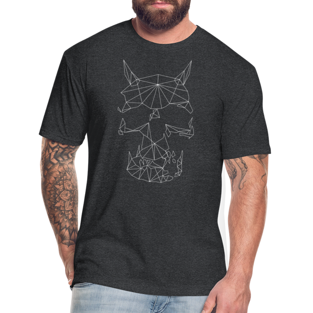 Digital Beasts - HRNSKUL Elite Tee CODE MP - heather black