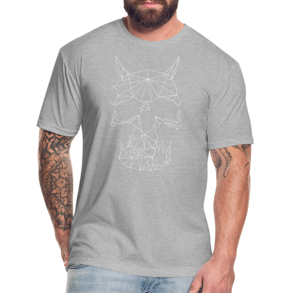Digital Beasts - HRNSKUL Elite Tee CODE MP - heather gray