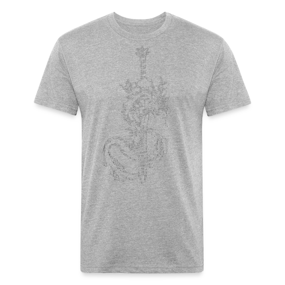 Digital Beasts DRGN Elite Tee - heather gray