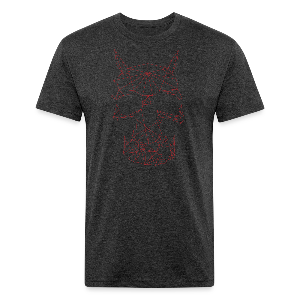 Digital Beasts - HRNSKUL Elite Tee CODE R - heather black