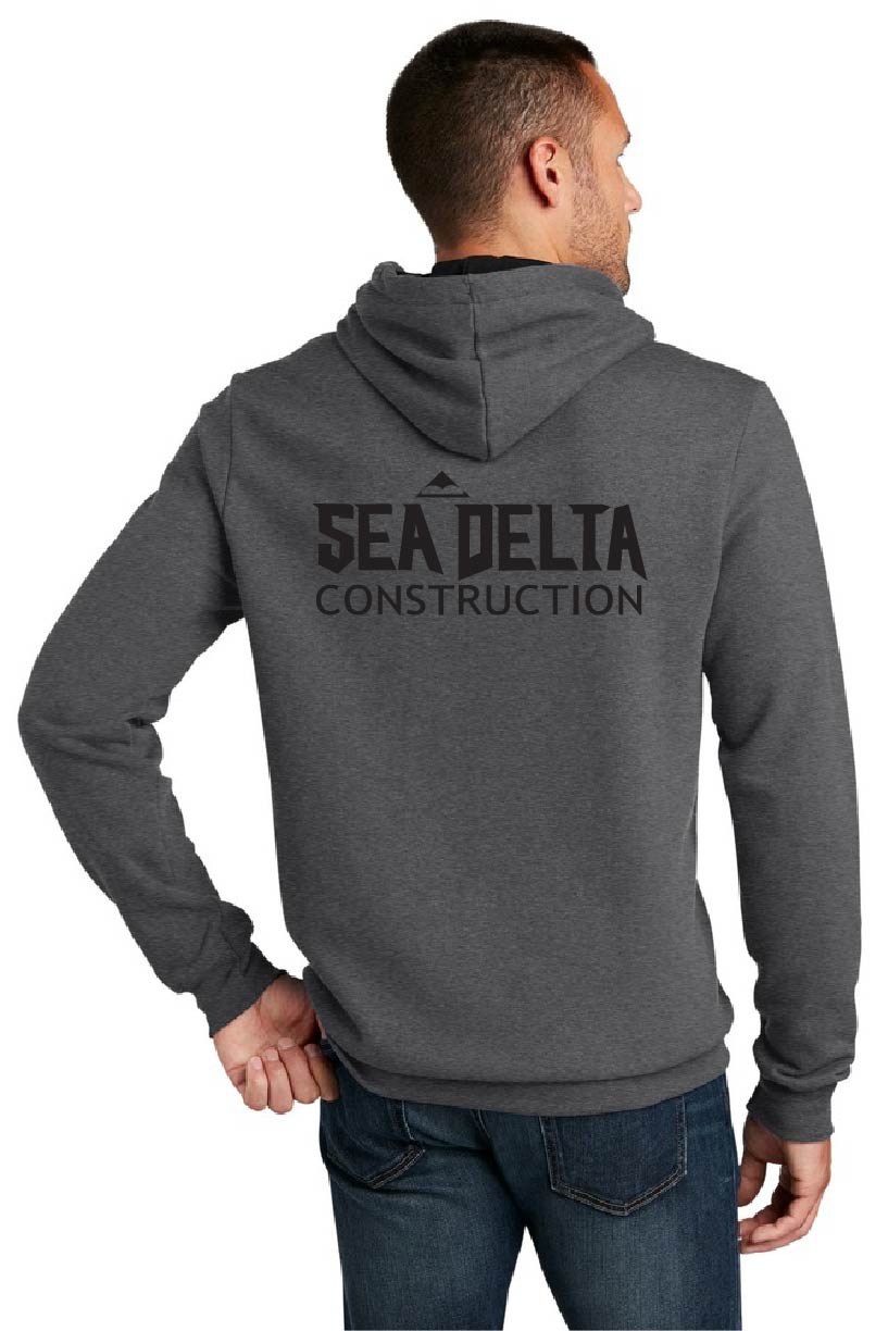 Sea Delta Construction - Concert Hoodie (Charcoal)