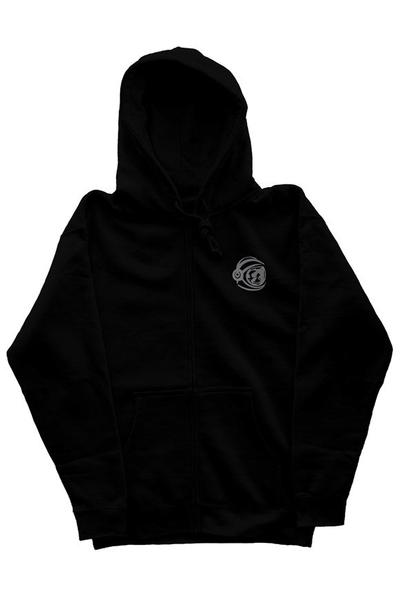 Lightning Bolt Logo Hoodie - BLACK