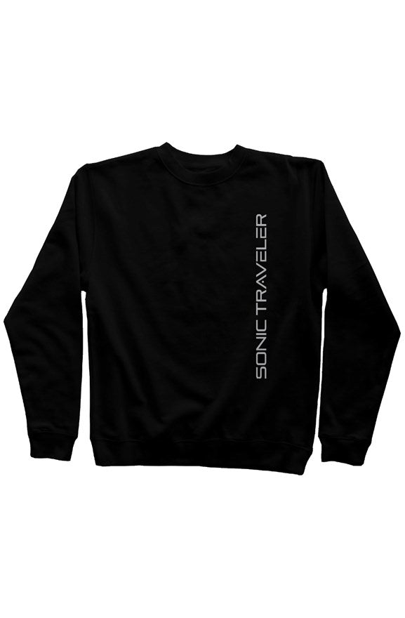 Sonic Traveler - Black Logo Crewneck Sweatshirt