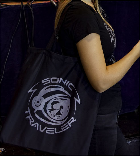 Sonic Traveler Logo Vinyl / Tote Bag