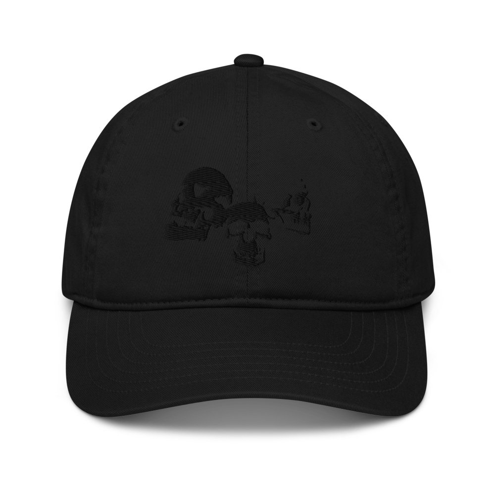 Triptych Skulls BLKOUT Edition ORGANIC Ballcap