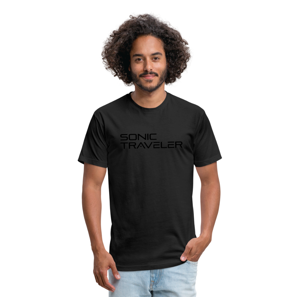 Sonic Traveler Black on Black Tee - black