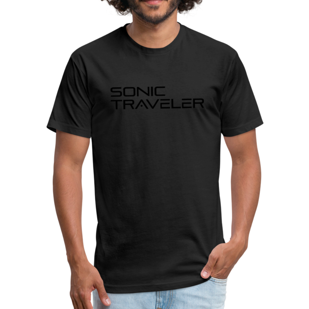 Sonic Traveler Black on Black Tee - black