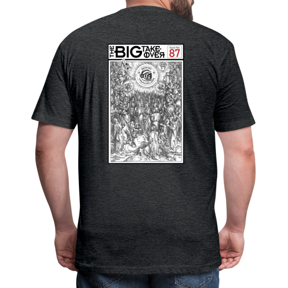 The Big Takeover 87 Premium Tee - heather black