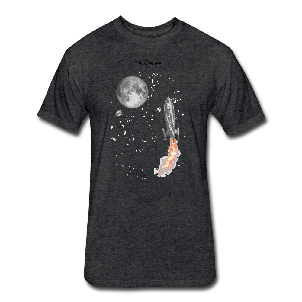 Cosmos MOONROCKET Elite Tee - heather black